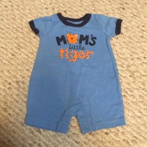 Mom’s Little Tiger Baby Bodysuit